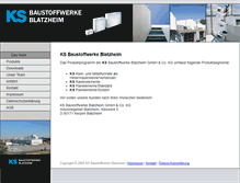 Tablet Screenshot of ks-blatzheim.de